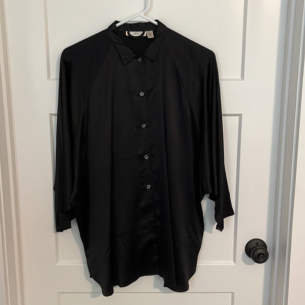 St. Claire Chain Batwing Blouse